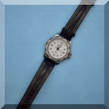 J13. Calypso men's watch with leather strap. - $25